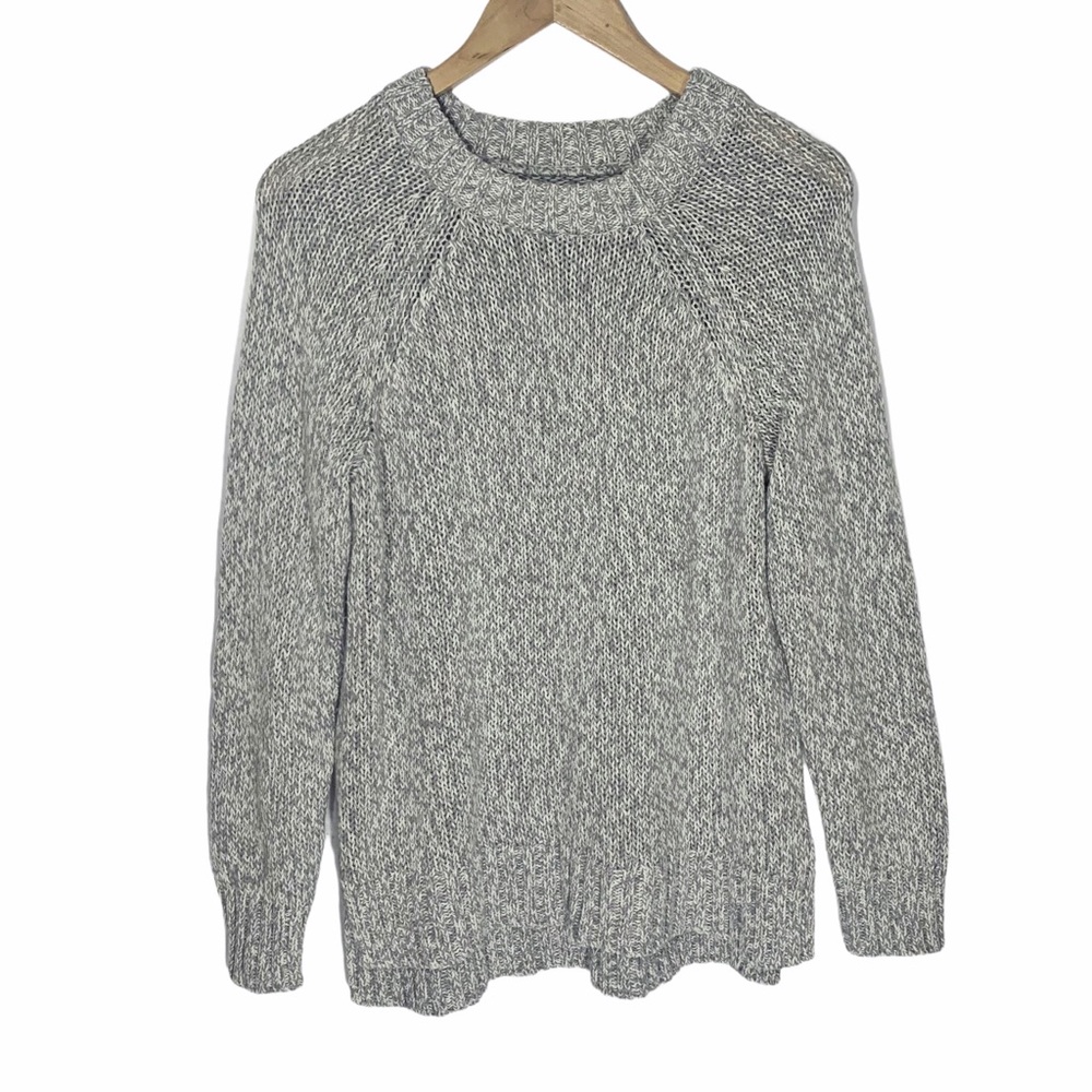 🎄3/$15 Aerie Gray Oversized Scoop Neck Sweater S
